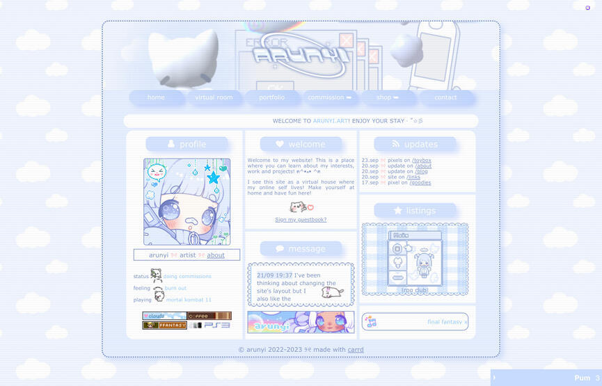 ꒰ v5: webcore ꒱ summer 2023